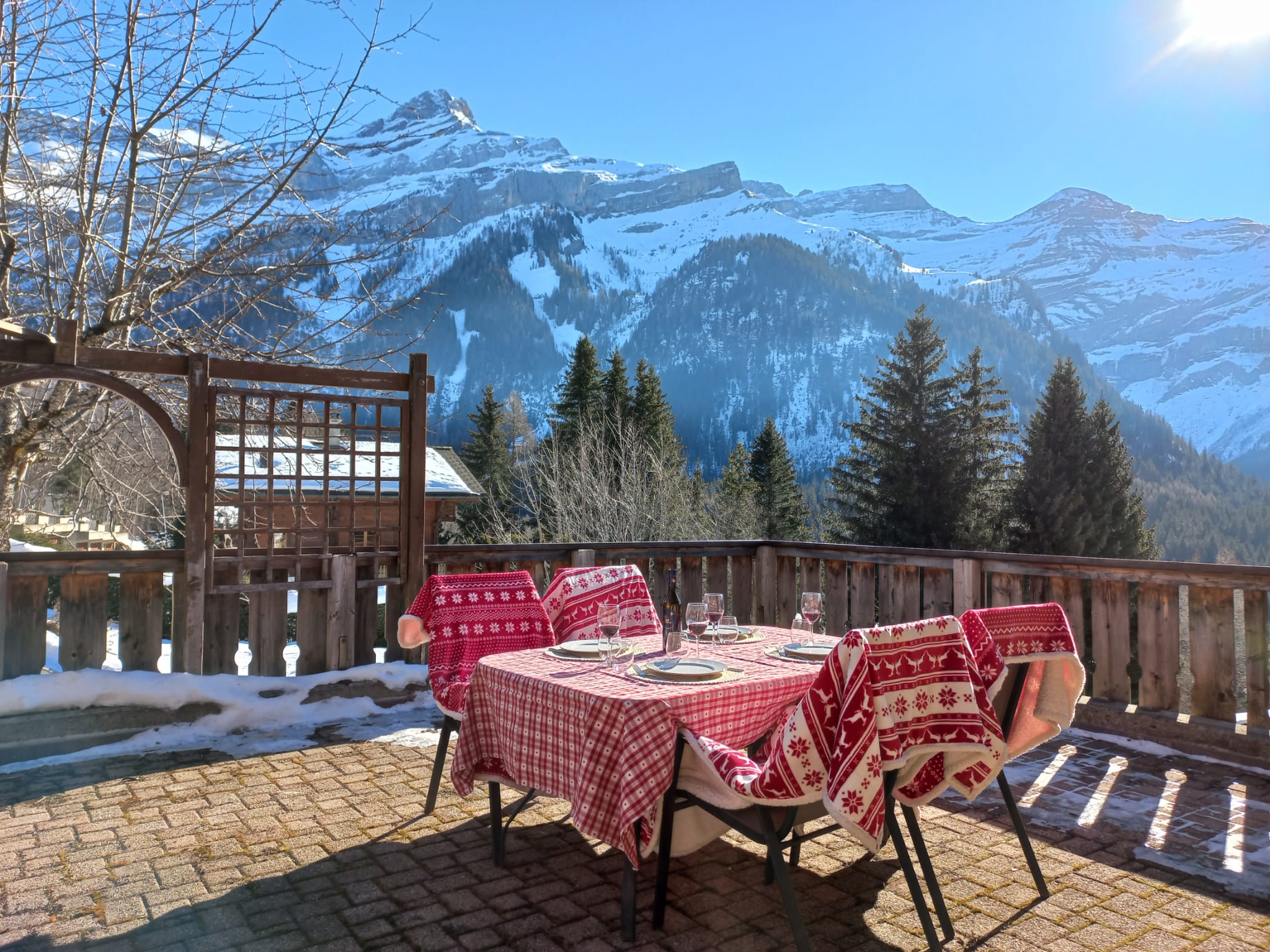 Terrasse plein sud